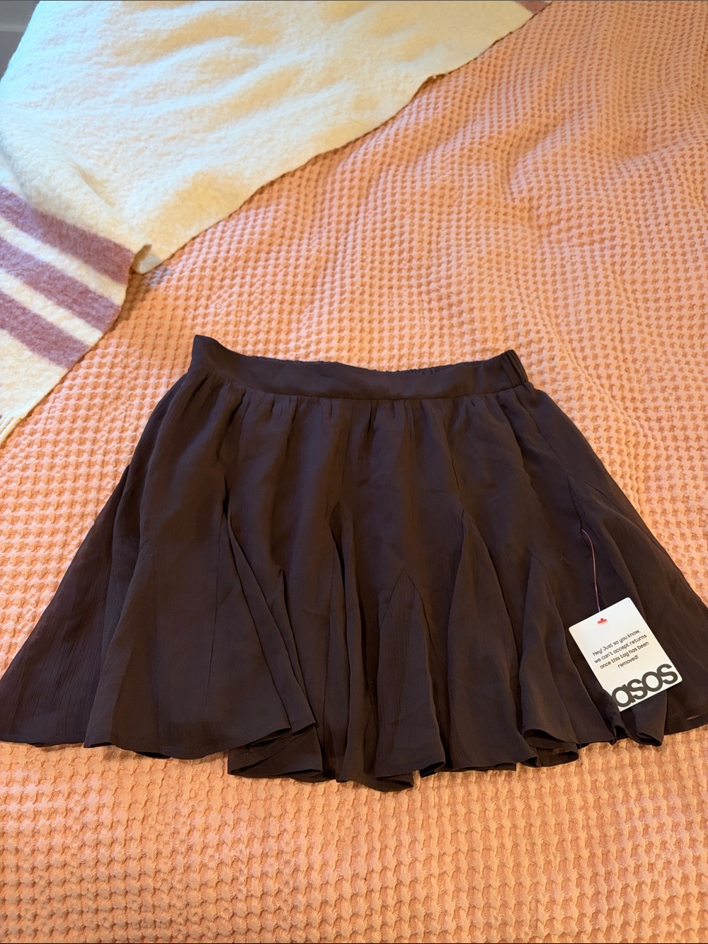 ASOS design brown skirt - US 6